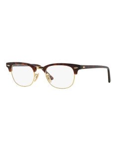 Ray Ban Oftalmico Rb5154 2372 Clubmaster Optics Carey Dorado | Sunn...