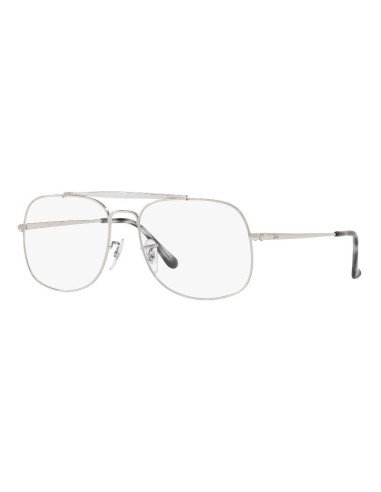 Ray Ban Oftalmico Rb6389 2501 The General Plateado Gris | Sunnies.uno Ray Ban Oftalmico Rb6389 2501 The General Plateado Gris | Sunnies.uno