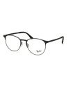 Ray Ban Oftalmico Rb6375 2944 Round Metal Negro Mate Icon | Sunnies...