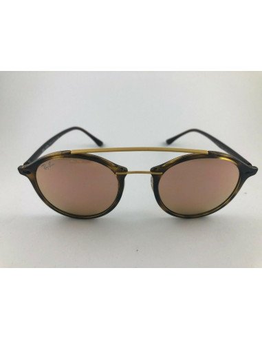 Ray Ban Rb4266 710/2y Round Double Bridge Lightray Rosa Icon | Sunn...