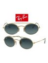Ray Ban Rb3847n 91233m Oval Double Bridge Azul Degradado | Sunnies.uno
