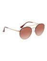 Ray Ban Rb3614n 91410t Round Double Bridge Blaze Rosa Dorado | Sunn...