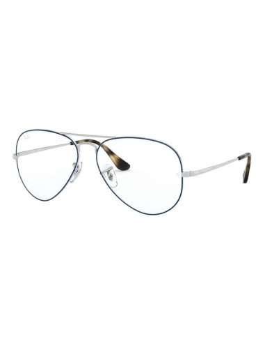 Ray Ban Oftalmico Rb6489 2970 Aviator Plateado Azul Original | Sunn... Ray Ban Oftalmico Rb6489 2970 Aviator Plateado Azul Original | Sunn...