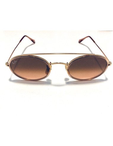 Ray Ban Rb3847n 9125a5 Oval Double Bridge Cafe Degradado | Sunnies.uno