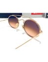 Ray Ban Rb3847n 9125a5 Oval Double Bridge Cafe Degradado | Sunnies.uno