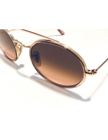 Ray Ban Rb3847n 9125a5 Oval Double Bridge Cafe Degradado | Sunnies.uno
