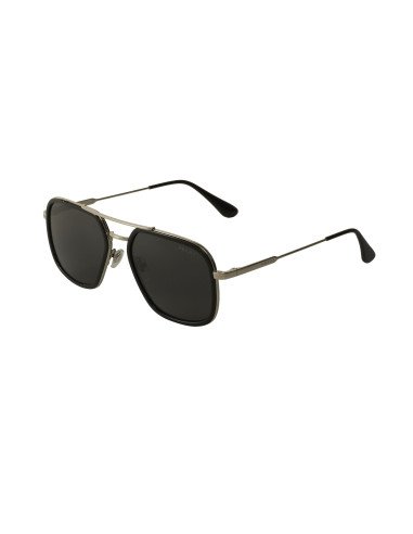 Prada SPR 57XS M4Y-5S0 Aviator Square Black Silver Prada SPR 57XS M4Y-5S0 Aviator Square Black Silver