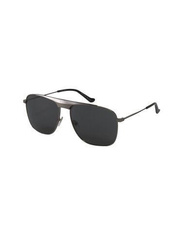 Gucci GG0909S 001 New Aviator Gunmetal Negro Original Gucci GG0909S 001 New Aviator Gunmetal Negro Original