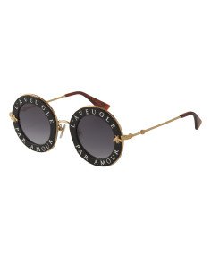 Gucci Gg0113s 001 Round L'aveugle Par Amour Gris Degradado | Sunnie...