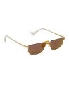 Gucci Gg0627s 003 Fashion Inspired Naranja Espejo Dorado | Sunnies.uno