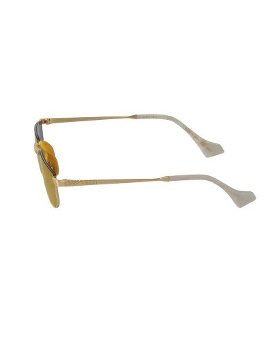 Gucci Gg0627s 003 Fashion Inspired Naranja Espejo Dorado | Sunnies.uno