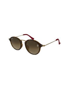 Ray Ban Rb2447nm F60351 Scuderia Ferrari Round Cafe Carey | Sunnies...