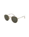 Ray Ban Rb3532 001 Round Metal Folding Clasico G-15 Dorado | Sunnie...