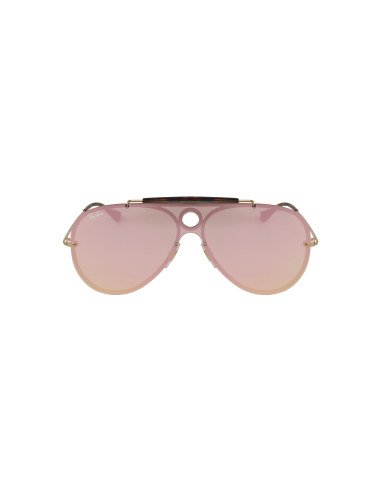 Ray Ban Rb3581n 001/e4 Aviator Shooter Blaze Rosa Espejo | Sunnies.uno