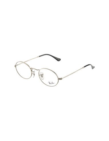 Ray Ban Oftalmico Rb3547v 2502 Oval Optics Plateado Gris | Sunnies.uno Ray Ban Oftalmico Rb3547v 2502 Oval Optics Plateado Gris | Sunnies.uno