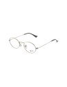 Ray Ban Oftalmico Rb3547v 2502 Oval Optics Plateado Gris | Sunnies.uno