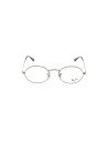 Ray Ban Oftalmico Rb3547v 2502 Oval Optics Plateado Gris | Sunnies.uno