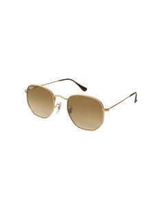 Ray Ban Rb3548n 001/51 Hexagonal Flat Cafe Degradado Dorado