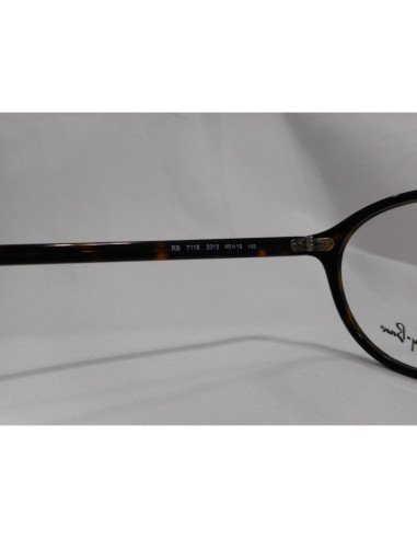 Ray Ban Oftalmico Rb7118 2000 Round Shape Original | Sunnies.uno