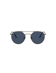 Ray Ban RB8147 9138T0 Round Titanium Azul Pewter Original