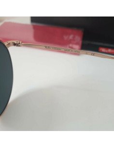 Ray Ban RB8147 913658 Round Titanium Negro G-15 Dorado