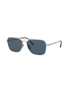 Ray Ban RB8136M 9165 Caravan Titanium Azul Plata Polarizado