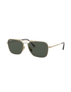 Ray Ban RB8136M 9143 Caravan Titanium G-15 Dorado Polarizado