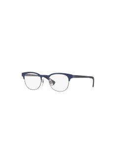 Ray Ban Oftalmico Rb6317 2863 Clubmaster Metal Azul Plata