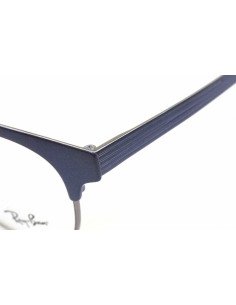 Ray Ban Oftalmico Rb6317 2863 Clubmaster Metal Azul Plata