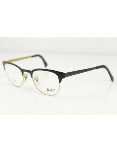 Ray Ban Oftalmico Rb6317 2833 Clubmaster Metal Negro Dorado