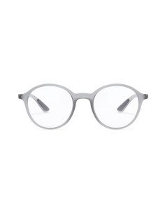 Ray Ban RB8904 5244 Round Metal Gris Plata Fibra de carbono
