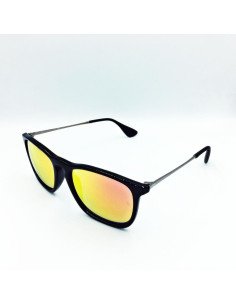 Ray Ban Rb4187 601/6Q Chris Rojo Espejo Negro