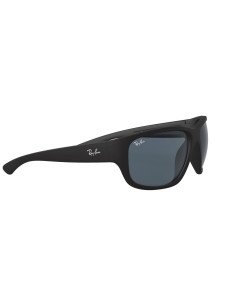 Ray Ban Rb4300 601s/r5 Square Oversized Negro Mate Gris