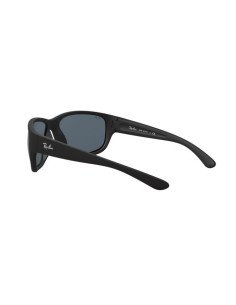 Ray Ban Rb4300 601s/r5 Square Oversized Negro Mate Gris