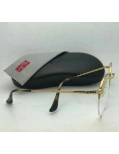 Ray Ban Oftalmico Rb3947v 2500 Round Gaze Dorado Carey