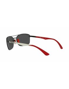 Ray Ban Rb3617m F009/6G Scuderia Ferrari Gris Espejo Rojo