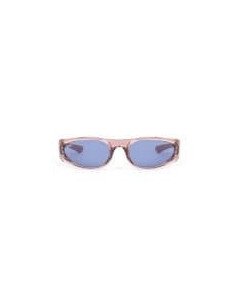 Ray Ban Rb4332 6480/80 Square Oval Acetato Rosa Azul Original