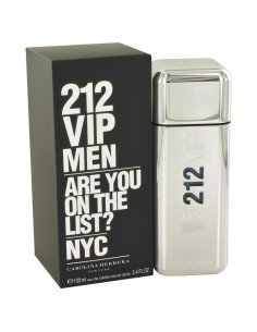 Perfume 212 VIP Men de Carolina Herrera Eau de Toilette 100 ml. Fragancia para Caballero