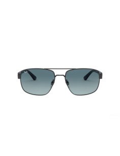 Ray Ban Rb3663 004/3M Square Shape Azul degradado Plateado Negro