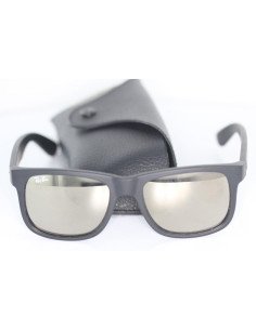 Ray Ban Rb4165 622/5a Justin Cobre Espejo Negro Mate Icon