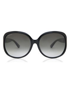 Gucci Gg0080s 002 Oval Oversized Negro Degradado Original