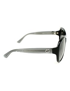 Gucci Gg0080s 002 Oval Oversized Negro Degradado Original