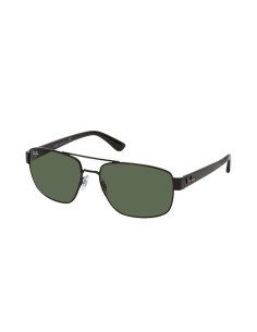 Ray Ban Rb3663 002/31 Square Shape Negro G-15 Original