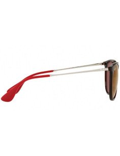 Ray Ban Rb4171 6339/d0 Erika Mix Rojo Plateado Icon Original