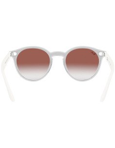 Ray Ban Rb4380n 6357V0 Blaze Round Rosa Degradado Blanco