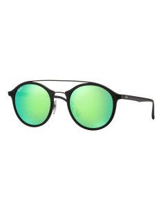 Ray Ban Rb4266 601s3r Round Double Bridge Lightray Verde