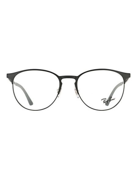 Ray Ban Oftalmico Rb6375 2944 Round Metal Negro Mate Icon