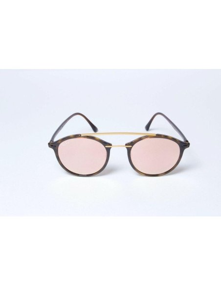 Ray Ban Rb4266 710/2y Round Double Bridge Lightray Rosa Icon