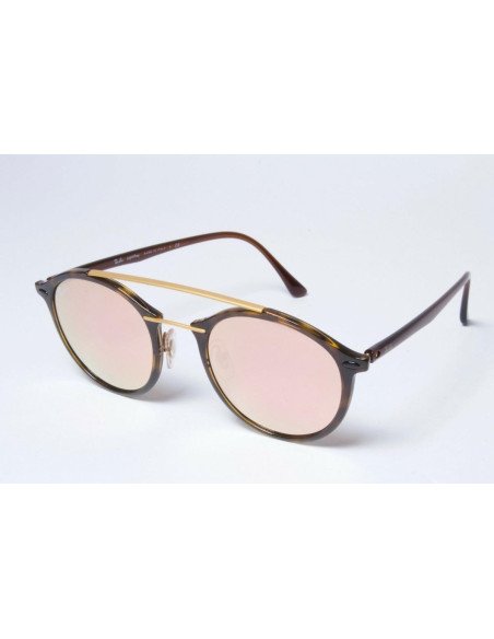 Ray Ban Rb4266 710/2y Round Double Bridge Lightray Rosa Icon