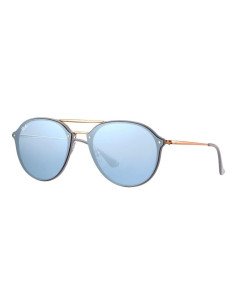 Ray Ban Rb4292n 63261u Aviator Blaze Double Bridge Lila 